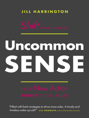 cover image of Uncommon Sense